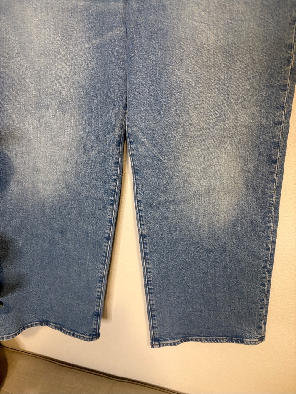 NWT J. Crew High-Rise ‘96 Slim Wide Leg Jeans - Light Blue size 31 - Picture 5 of 7